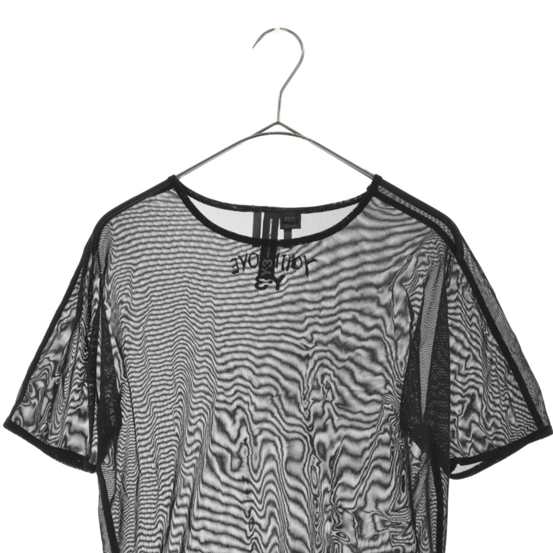 Y-3(ワイスリー)のY-3 ワイスリー Yohji Love Short Sleeve Tee ヨウジ ラブ ショートスリーブ バラ刺繍 半袖Tシャツ レディース ブラック DY7146 メンズのトップス(Tシャツ/カットソー(半袖/袖なし))の商品写真
