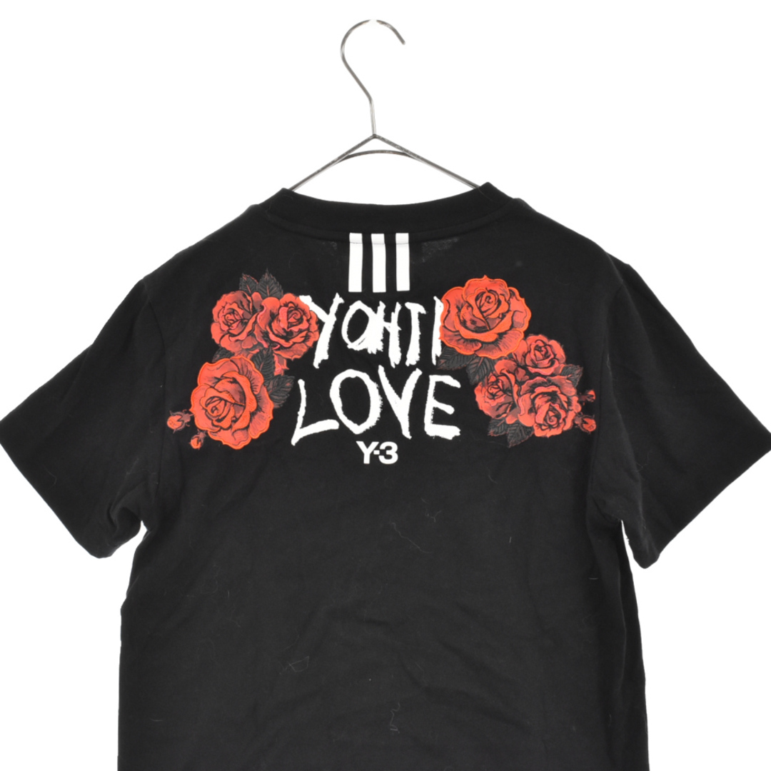 Y-3(ワイスリー)のY-3 ワイスリー Yohji Love ヨウジ ラブ バック ロゴ シースルー 半袖Tシャツ レディース ブラック DY7154 半袖Tシャツ レディースのトップス(Tシャツ(半袖/袖なし))の商品写真