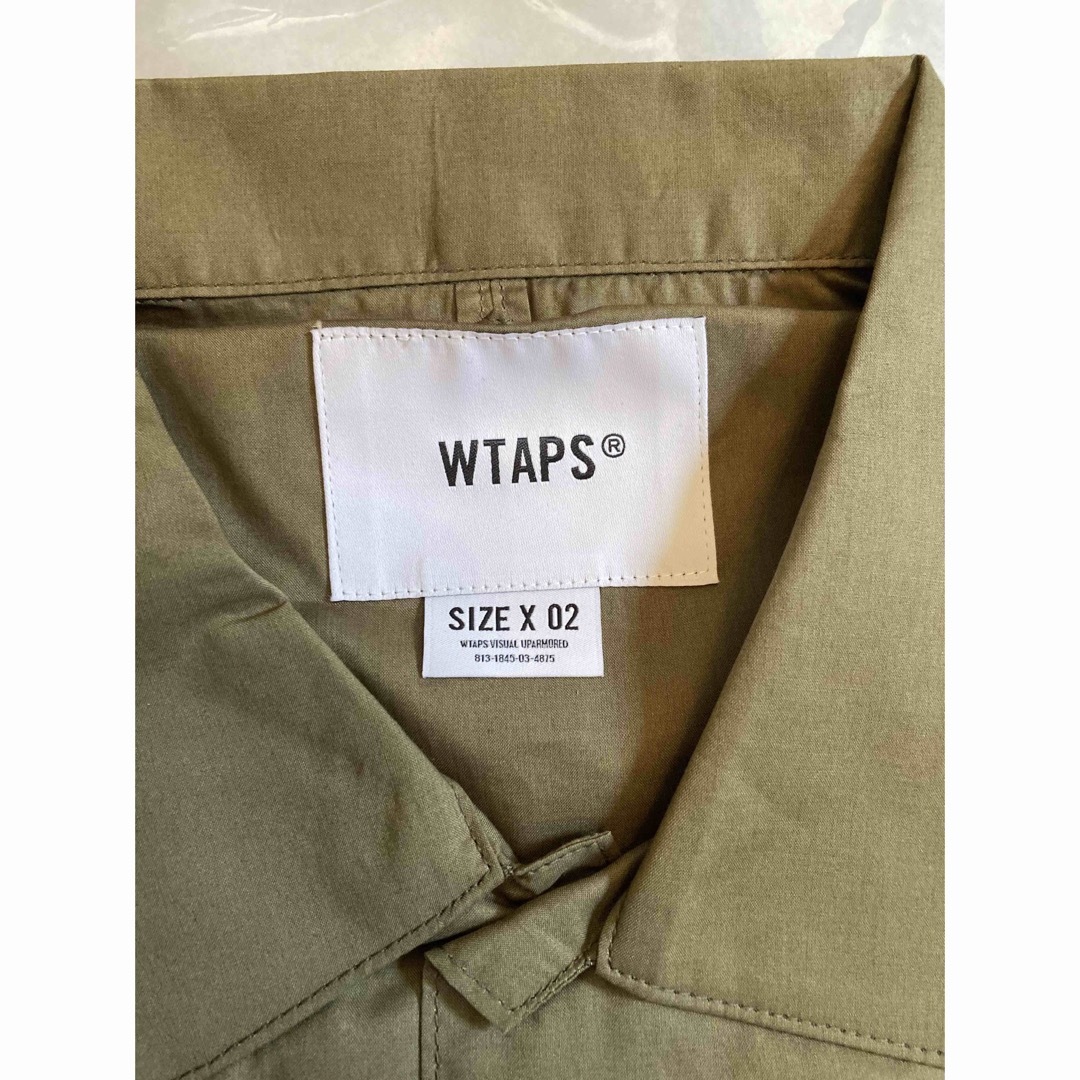 wtaps ダブルタップス　deck デッキ　ブロードクロス　オリーブ　M