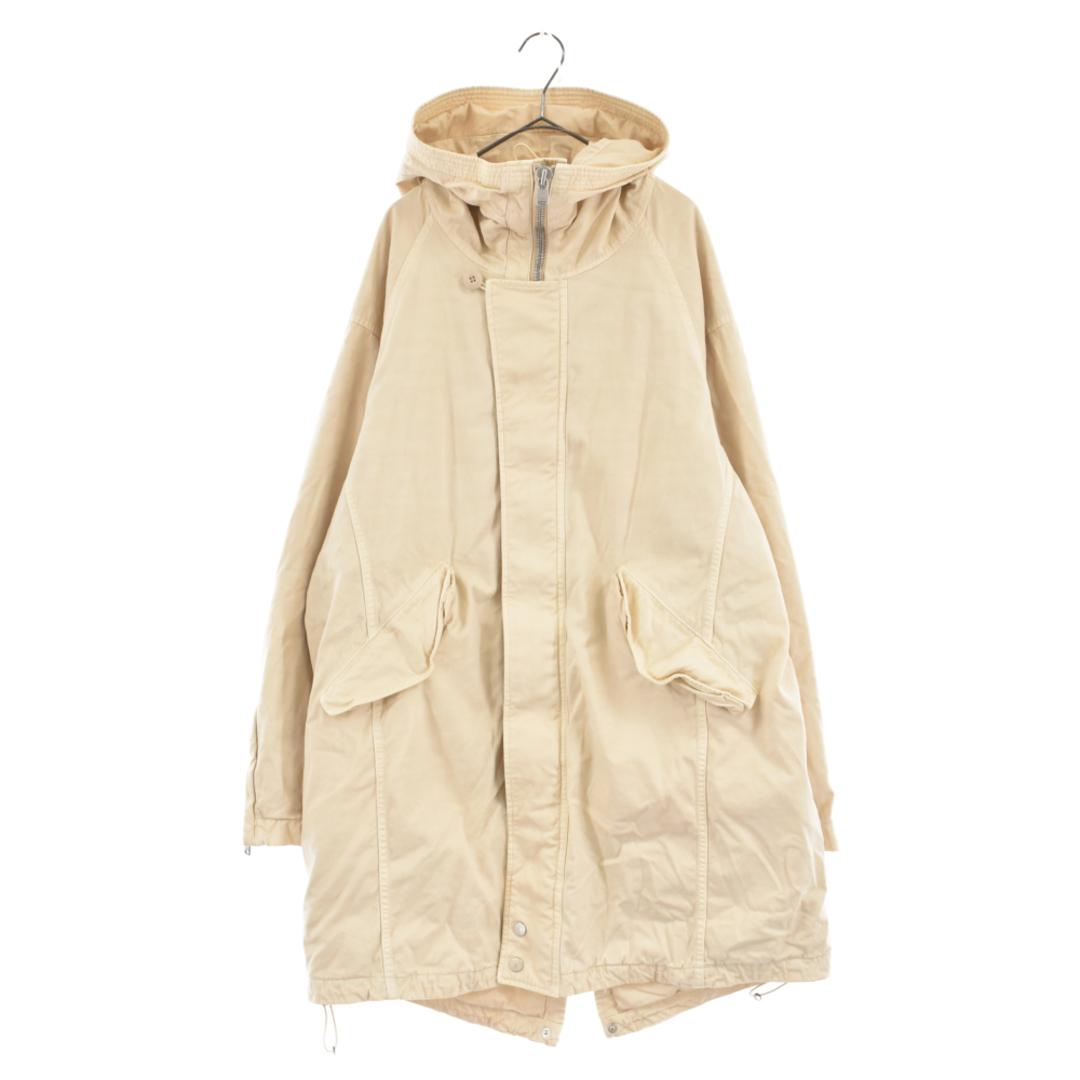 nonnative ノンネイティブ 22SS TROOPER HOODED COAT COTTON WEATHER WITH GORE-TEX トルーパー フーデッド コート ウェザー ゴアテックス ベージュ NN‐J4121