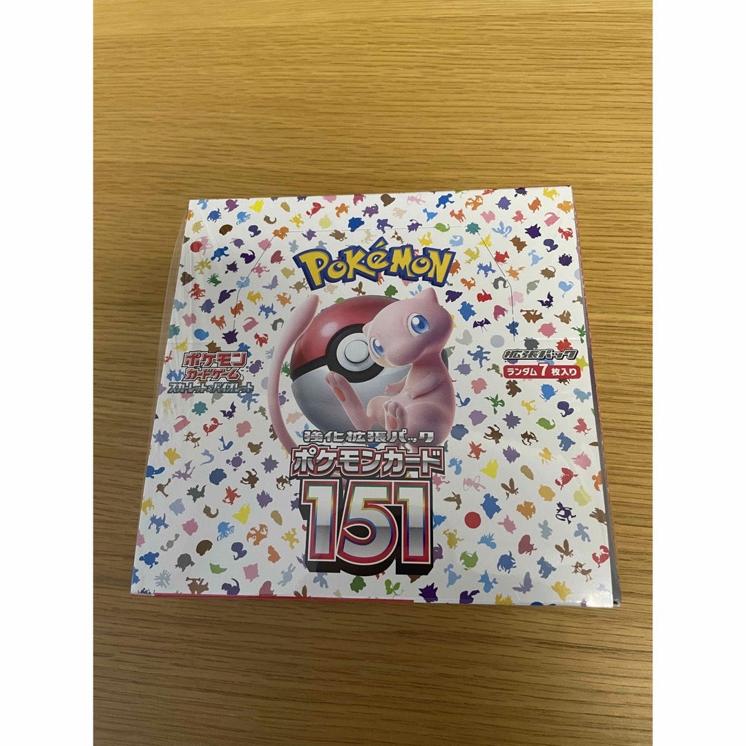 ポケモンカード 151 BOX シュリンク付き　ポケカ　1ボックス