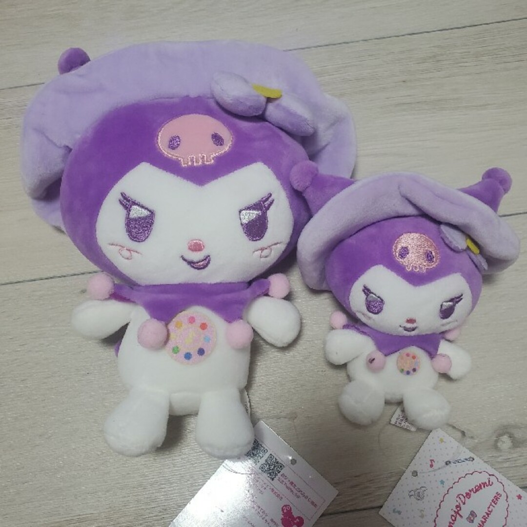おジャ魔女どれみ & クロミ ぬいぐるみ + マスコットキーチェーン