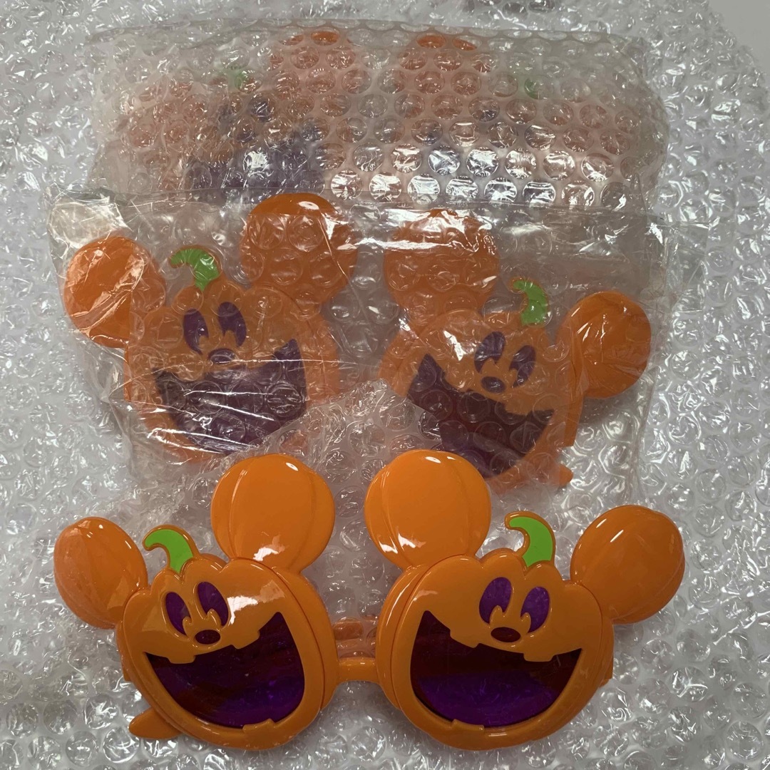 Disney(ディズニー)のディズニー　カボチャ　サングラス エンタメ/ホビーのおもちゃ/ぬいぐるみ(キャラクターグッズ)の商品写真