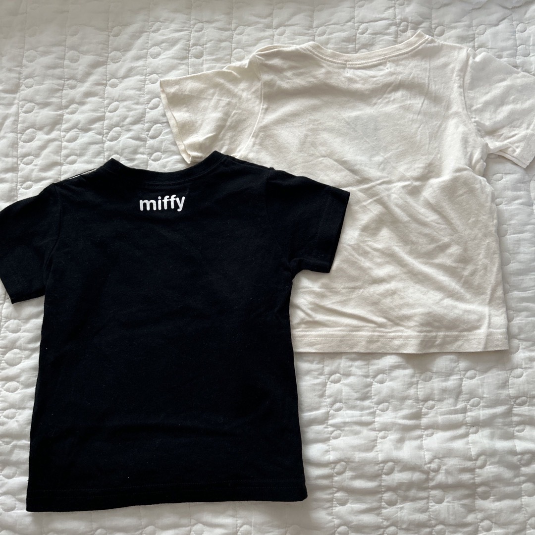 miffy(ミッフィー)のベビー miffy Tシャツ2枚セット #1 キッズ/ベビー/マタニティのキッズ服女の子用(90cm~)(Tシャツ/カットソー)の商品写真