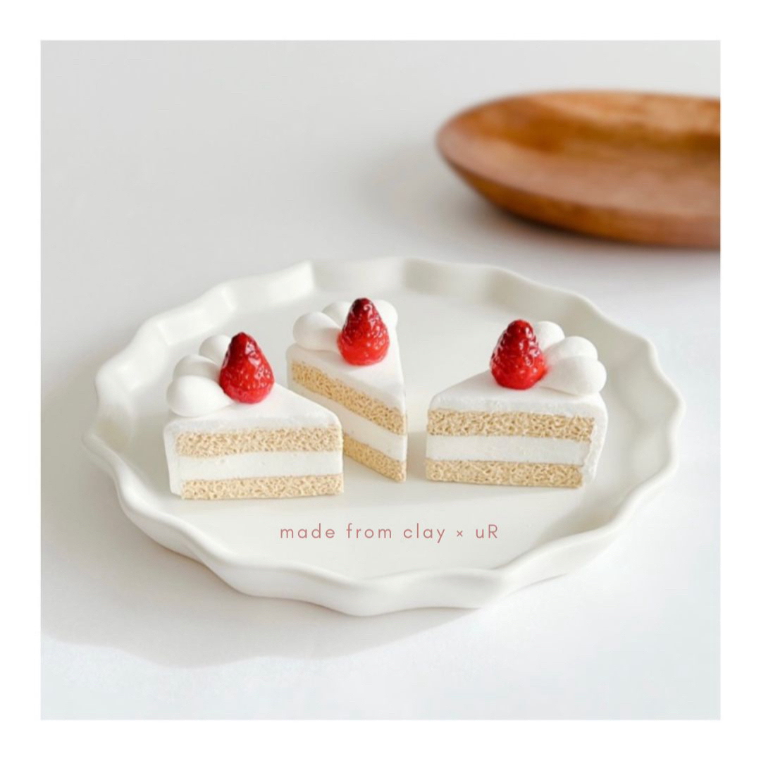 〓〓〓ミニチュア イチゴのケーキ フェイクスイーツ ミニチュア 〓〓〓ミニチュア イチゴのケーキ フェイクスイーツ ミニチュア