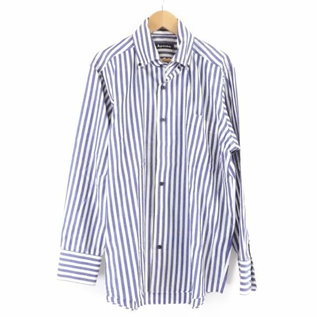 AQUA SCUTUM - 美品 Aquascutum アクアスキュータム 長袖シャツ AQUA SCUTUM - 美品 Aquascutum アクアスキュータム 長袖シャツ