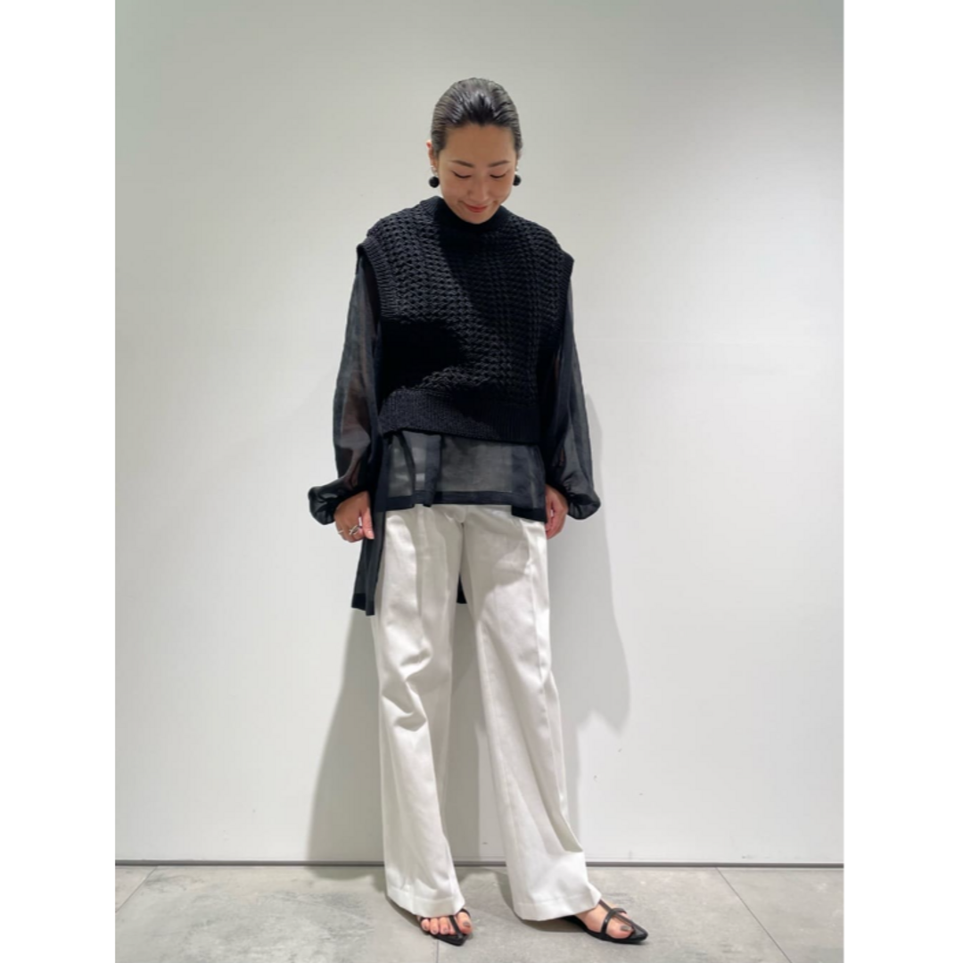 ADORE アドーア クロシェニットトップス