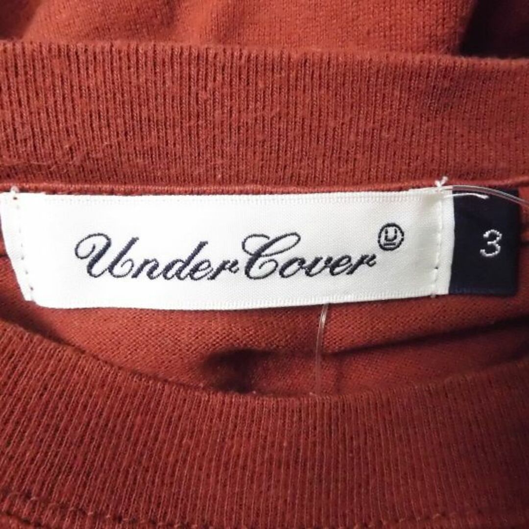 UNDERCOVER(アンダーカバー)のUNDERCOVER アンダーカバー HOPE TEE(UC2A3801) 半袖Tシャツ 1点 レッド 3 コットン100% メンズ AY3828A67  メンズのトップス(Tシャツ/カットソー(半袖/袖なし))の商品写真