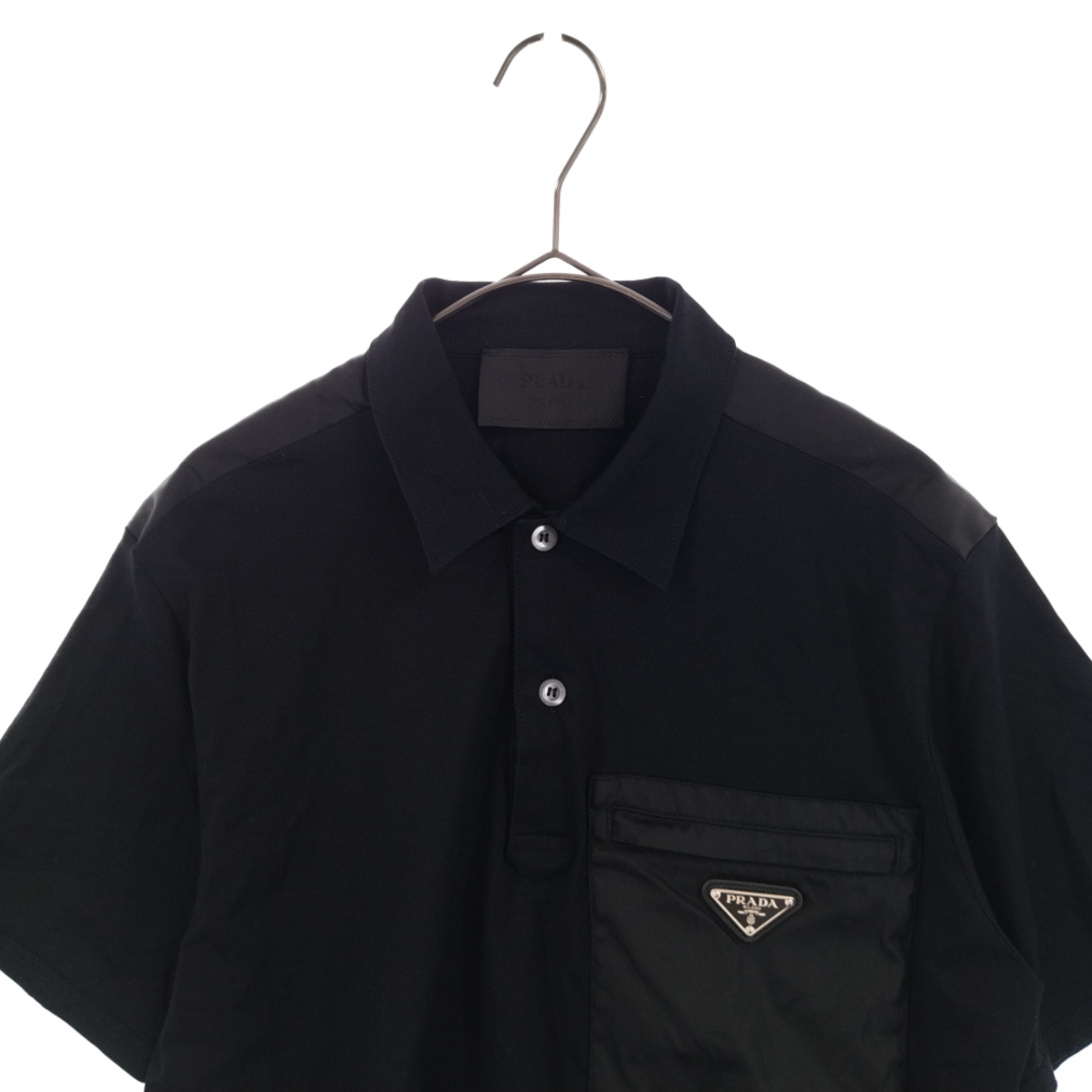 ボトムを作り続け40年 プラダ prada 2010SS 半袖 ポロシャツ レッド