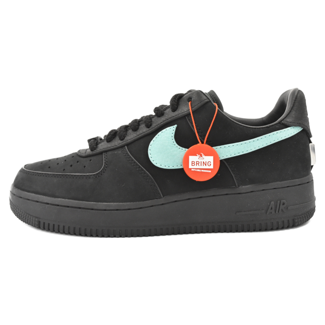 NIKE ナイキ ×TIFFANY&CO AIR FORCE 1 LOW 1837 BLACK ティファニー エアフォース1 ローカットスニーカー ブラック/ブルー DZ1382‐001 US8