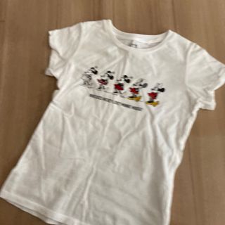 ユニクロ(UNIQLO)のユニクロ　ミニーマウス　綿100% Tシャツ　130(Tシャツ/カットソー)