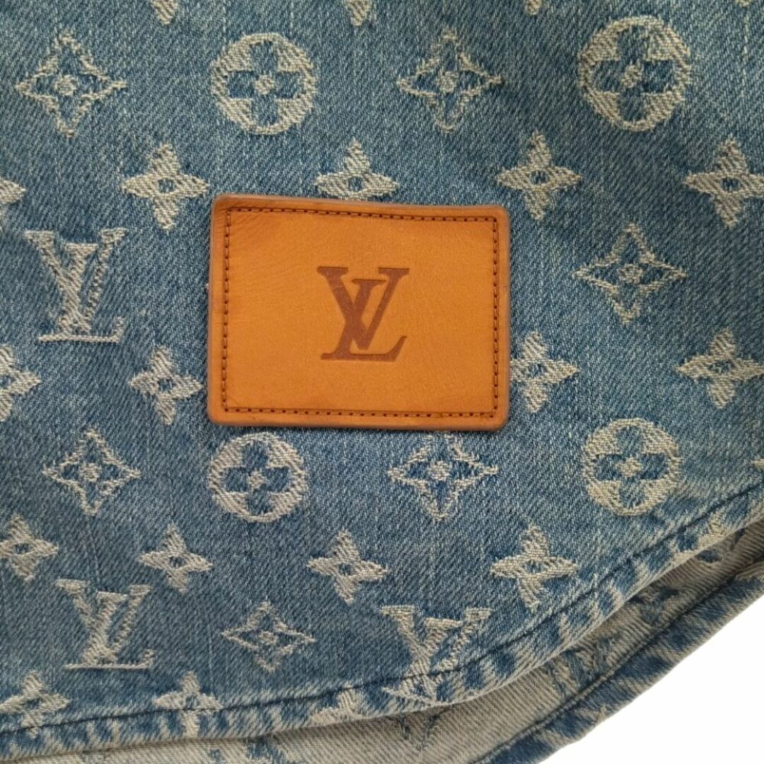 Supreme 2017 Cruise Supreme Louis Vuitton Jacquard Denim Baseball Jersey