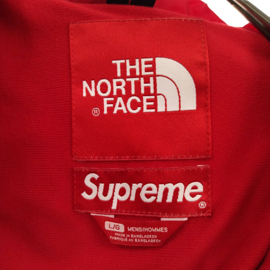 SUPREME シュプリーム 13SS ×THE NORTH FACE Reflective 3M Mountain Parka ×ザノースフェイス リフレクティブマウンテンジャケット アウター グレー/レッド NP01300