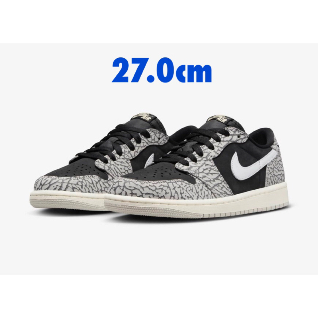 Nike air jordan 1 low og black cement