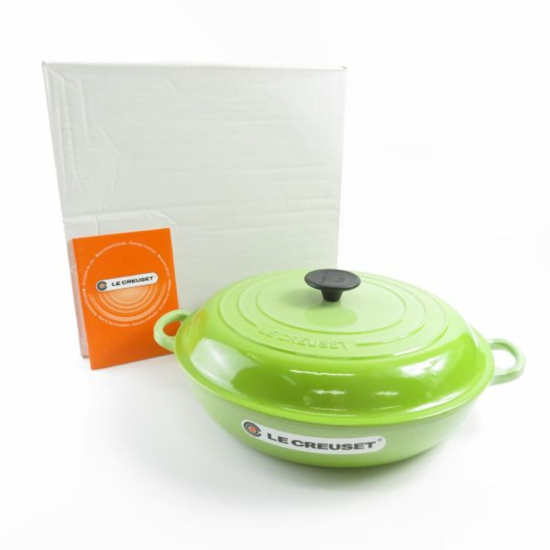 未使用 Le Creuset ルクルーゼ ビュッフェキャセロール 両手鍋 1点