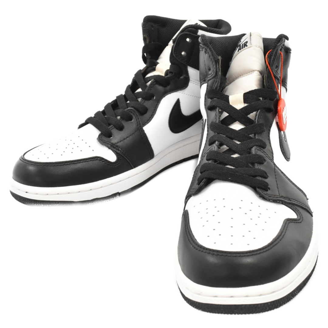 NIKE ナイキ AIR JORDAN 1 RETRO HIGH OG BLACK WHITE PANDA 555088-010 エアジョーダン1レトロブラックアンドホワイトハイカットスニーカー US10.5/28.5cm