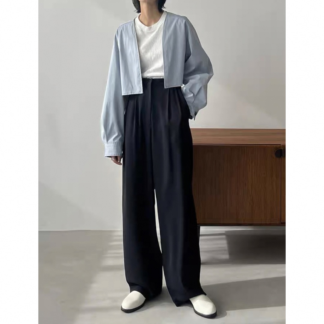 CLANE(クラネ)のCLANE BASIC TUCK PANTS クラネ レディースのパンツ(カジュアルパンツ)の商品写真