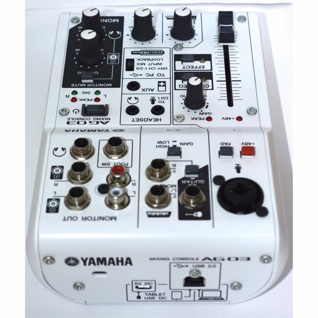 【本日発送】【美品】YAMAHA AG03 オーディオインターフェース 3