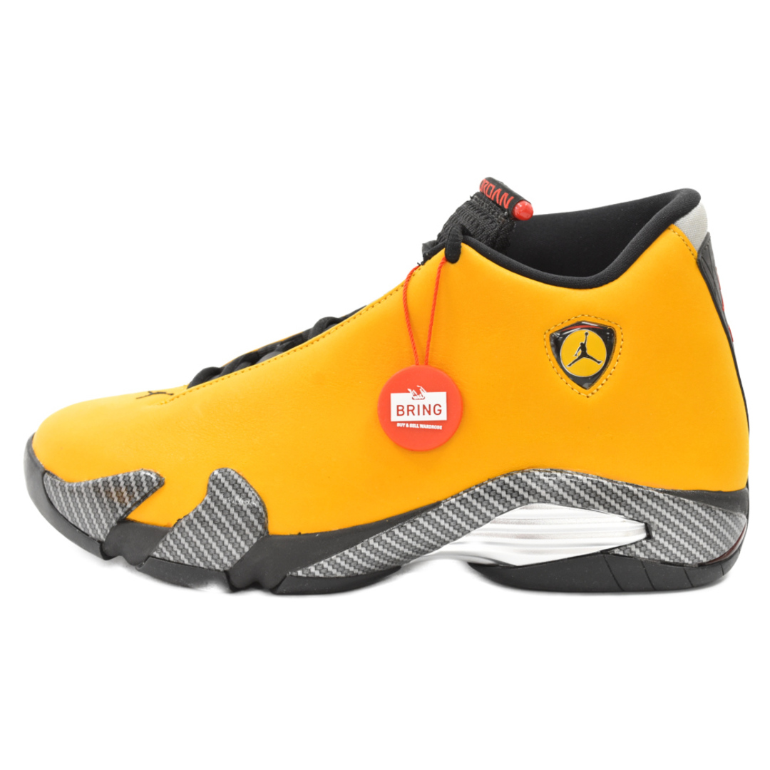 NIKE ナイキ AIR JORDAN 14 SE“REVERSE FERRARI” エアジョーダン14 レトロ リバースフェラーリ ハイカットスニーカー イエロー US9.5/27.5cm BQ3685-706