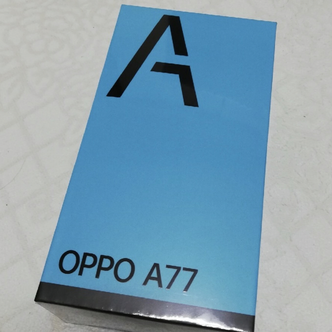 OPPO A77 ブルー SIMフリー スマートフォン オッポ　2台