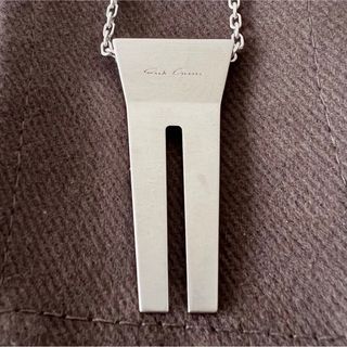 Rick Owens - 新品 RICK OWENS Open Trunk Charm ネックレスの通販 by