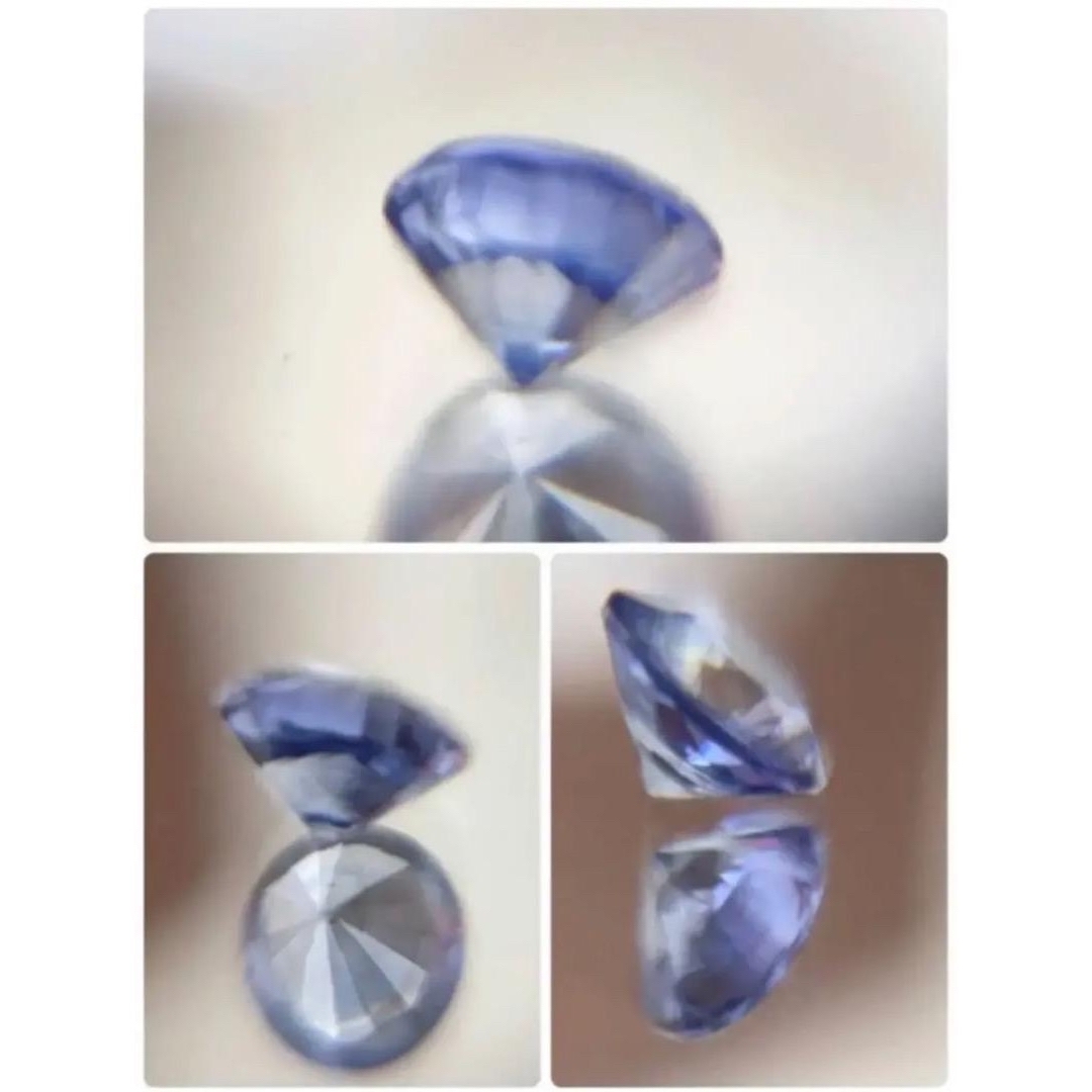 サルヴィアブルーサファイア ルース 0.895CT ブルーサファア 鑑別書付 3