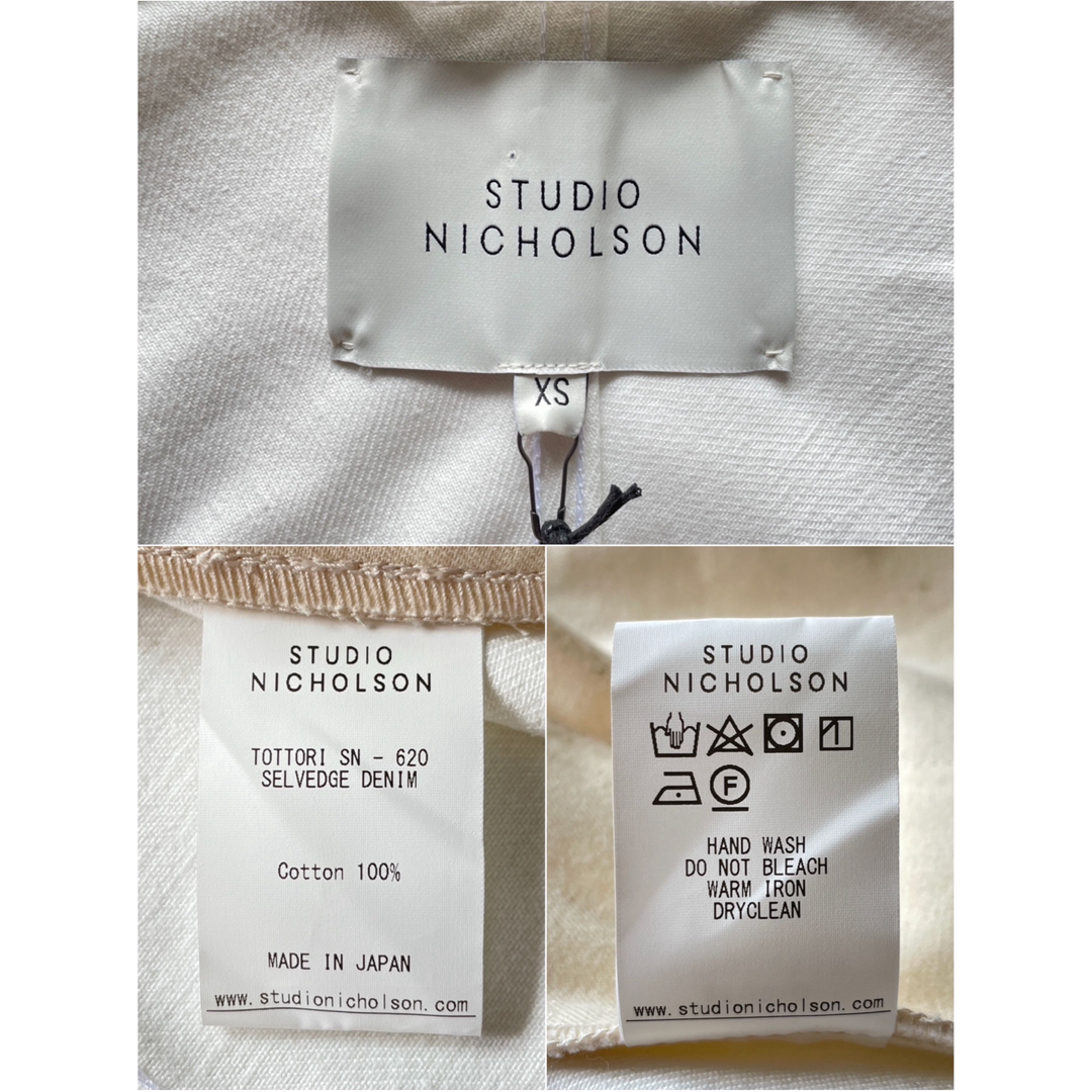 未使用 STUDIO NICHOLSON スタジオニコルソン デニムジャケット