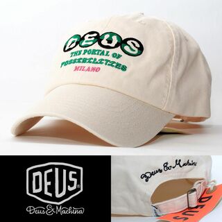 デウスエクスマキナ(Deus ex Machina)のローキャップ 帽子 デウス エクス マキナ ホワイト DMP237780-DWH(キャップ)