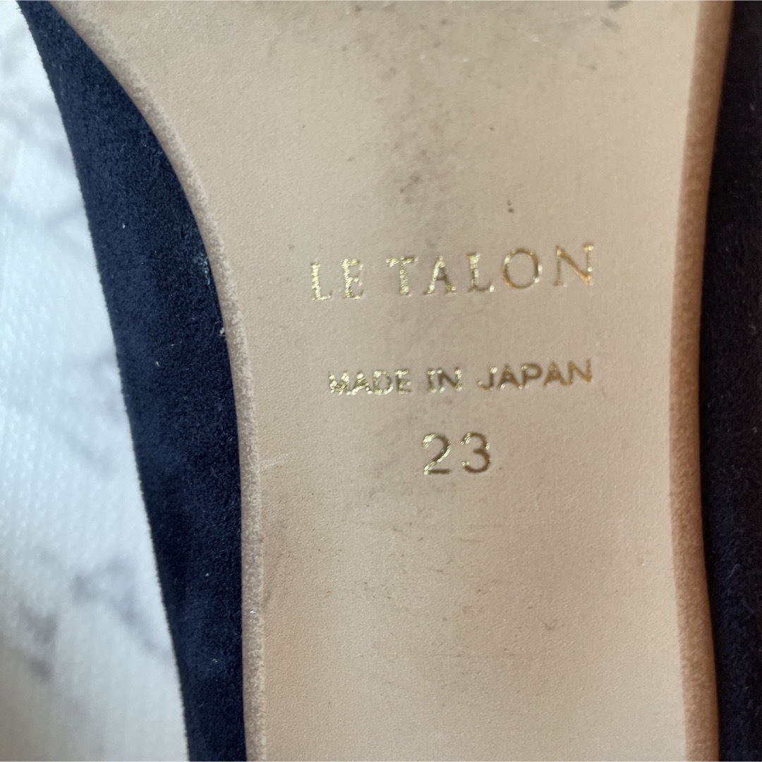 Le Talon(ルタロン)のルタロン　le talon ネイビー23cmパンプス　通勤靴・オフィスカジュアル レディースの靴/シューズ(ハイヒール/パンプス)の商品写真