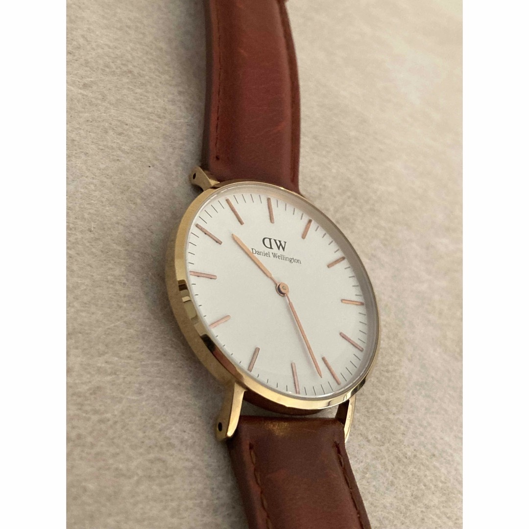 Daniel Wellington(ダニエルウェリントン)の値下げ 稼働★ダニエルウェリントンメンズ腕時計 電池新品 メンズの時計(腕時計(アナログ))の商品写真