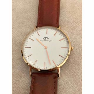 ダニエルウェリントン(Daniel Wellington)の値下げ 稼働★ダニエルウェリントンメンズ腕時計 電池新品(腕時計(アナログ))