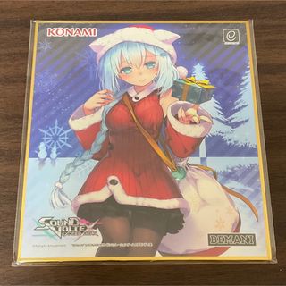 コナミ(KONAMI)のSDVX ミニ色紙 氷雪ちゃん(その他)