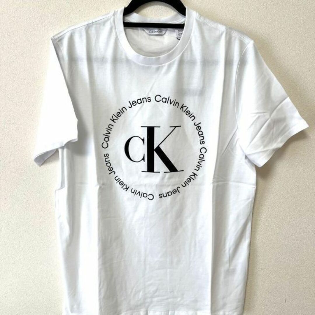 Calvin Klein(カルバンクライン)のカルバンクライン　新品　正規品　Tシャツ　ビッグロゴ　CK ゲス　好きな方にも メンズのトップス(Tシャツ/カットソー(半袖/袖なし))の商品写真