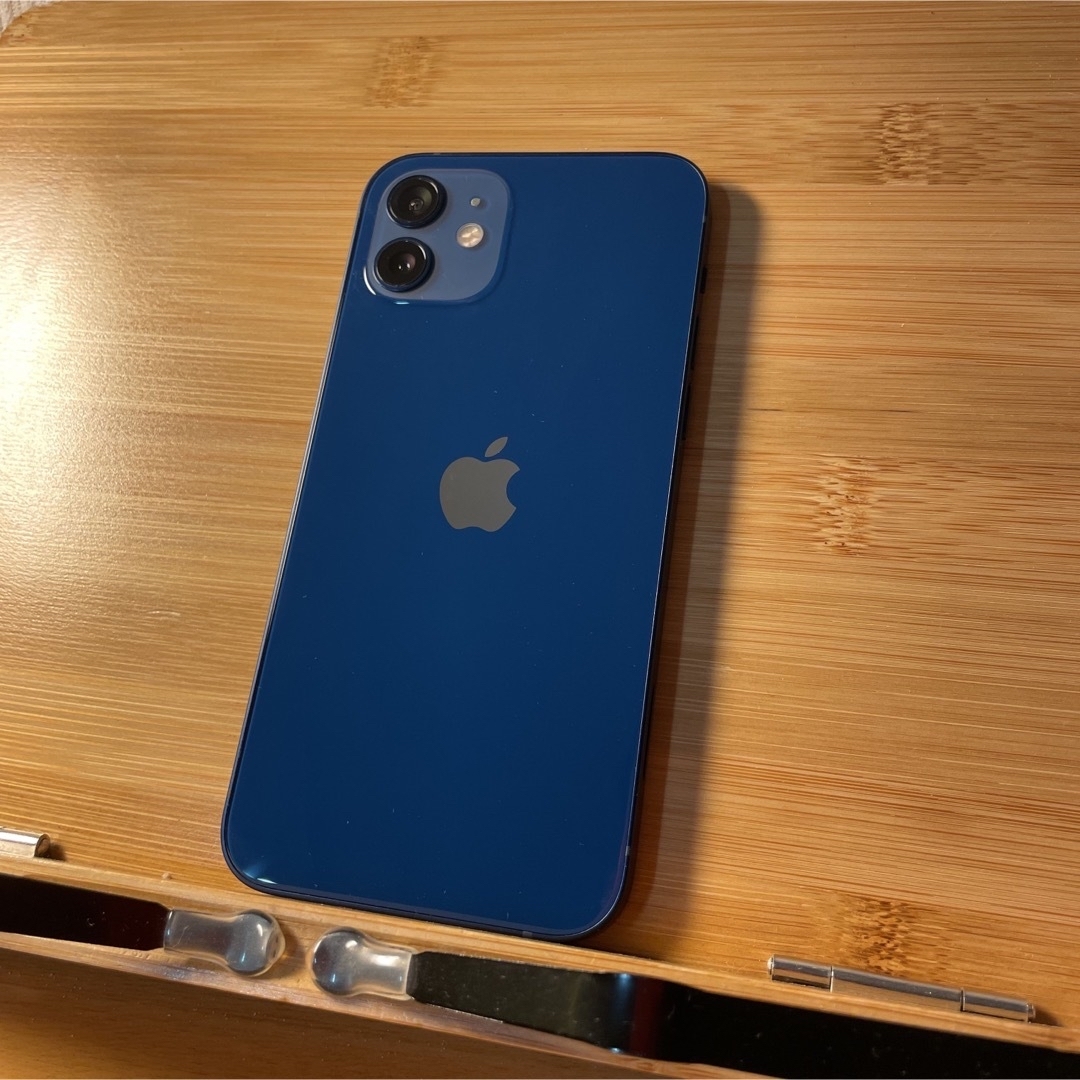 【SIMロック解除済・美品】Apple iPhone 12 128GB  ブルー