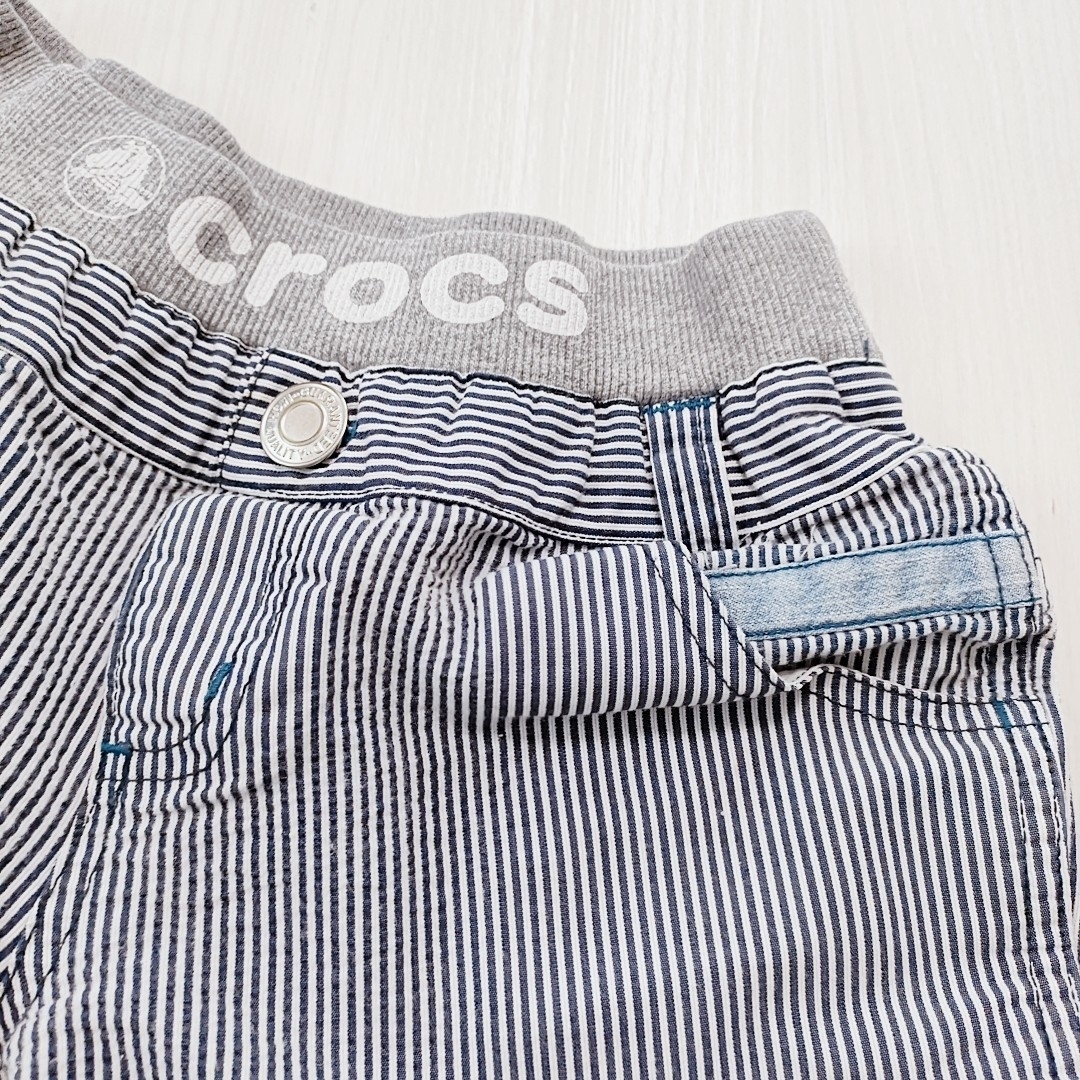 crocs(クロックス)のクロックス　男の子ハーフパンツ　2着セット　130cm キッズ/ベビー/マタニティのキッズ服男の子用(90cm~)(パンツ/スパッツ)の商品写真