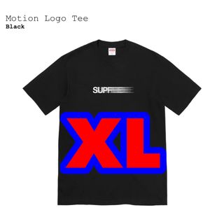 シュプリーム(Supreme)のSupreme Motion Logo Tee XL Black 黒(Tシャツ/カットソー(半袖/袖なし))