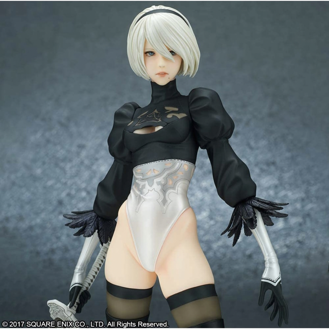 SQUARE ENIX(スクウェアエニックス)のNieR:Automata 2B(ヨルハ二号B型) DX版 完成品フィギュア エンタメ/ホビーのフィギュア(ゲームキャラクター)の商品写真