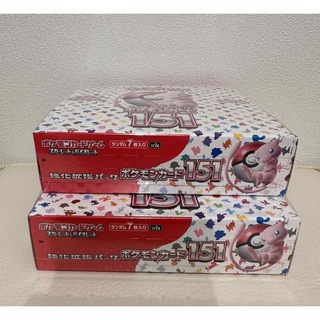 ポケモン(ポケモン)のポケモンカードゲーム　ポケモン 151 シュリンク付き 2BOX(Box/デッキ/パック)