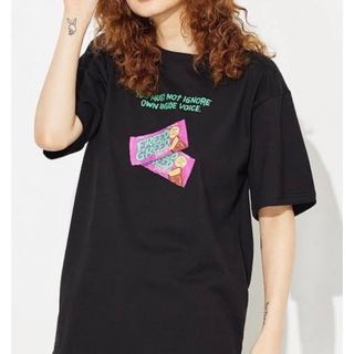 エックスガール(X-girl)のX-girl × YUGO. CHOCOLATE S/S TEE(Tシャツ(半袖/袖なし))