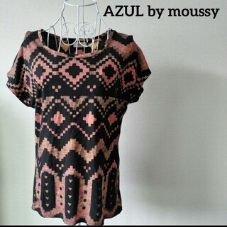 アズールバイマウジー(AZUL by moussy)の【送料無料】AZUL by moussy フレンチスリーブ Tシャツ ゆったりS(Tシャツ(半袖/袖なし))