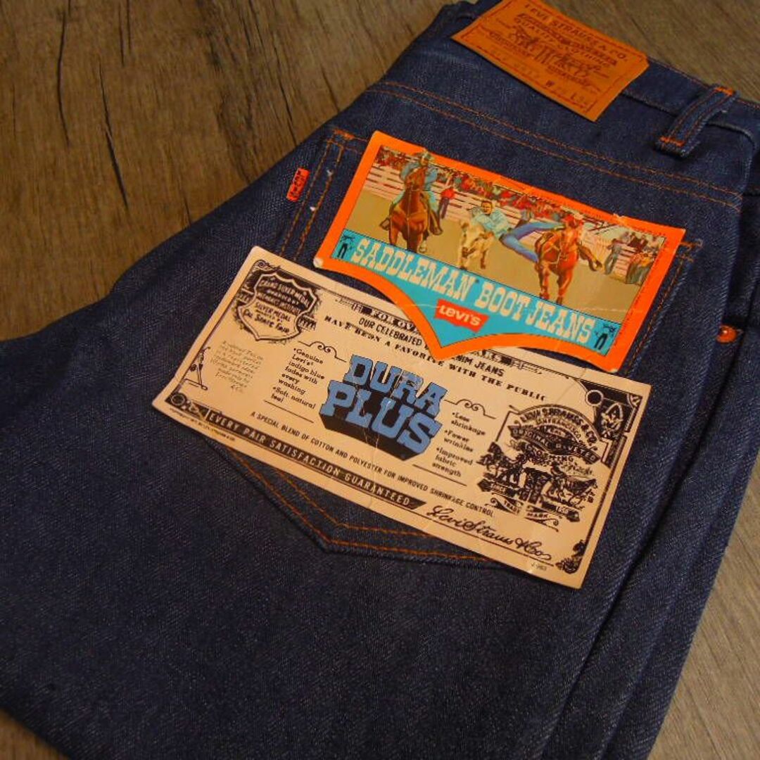 希少 Levi's DURA PLUS オレンジタブ dead stock