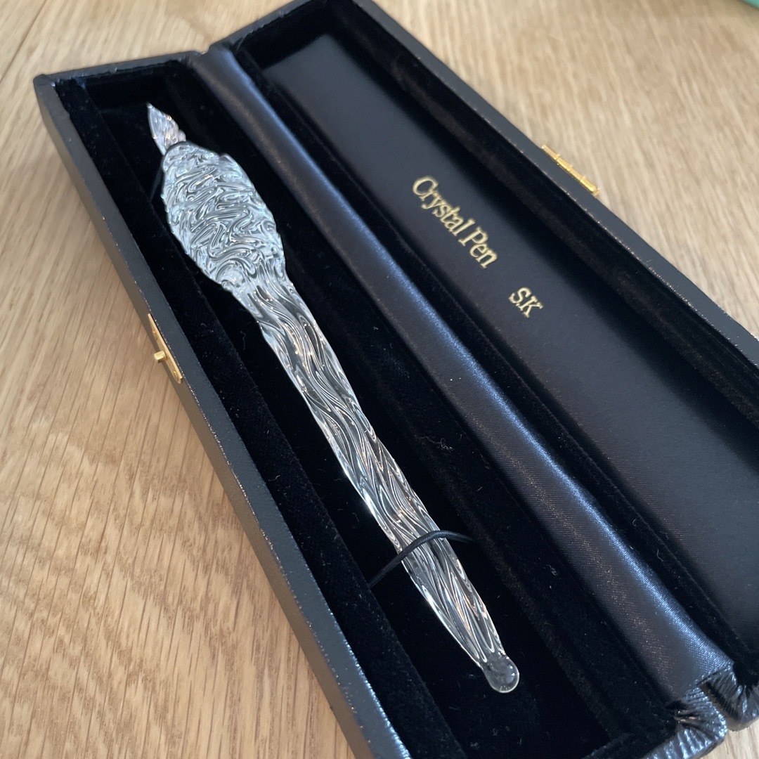 Crystal Pen SK 硬質ガラスペン 菅清風 クリスタルペン 万年筆-