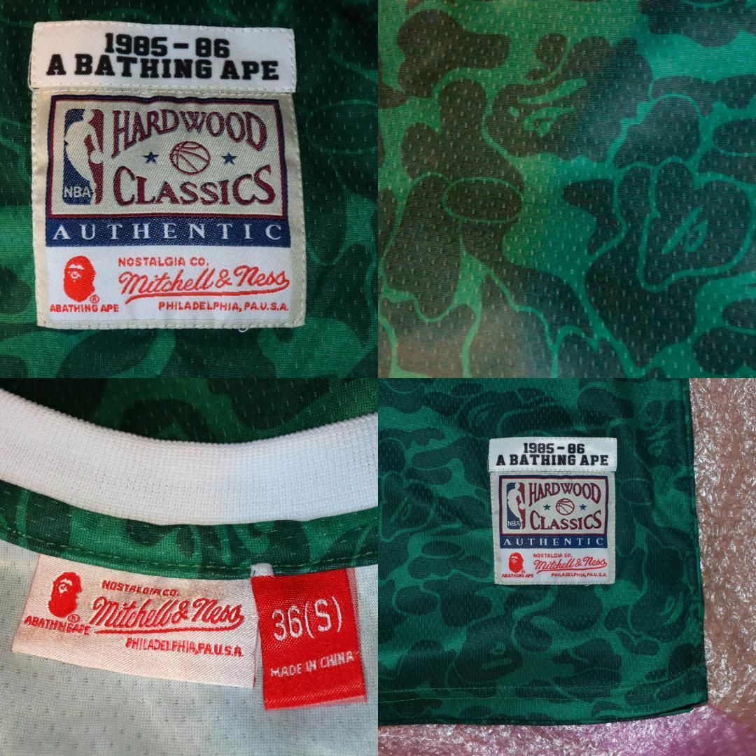 BAPE MITCHELL&NESS CELTICS JERSEYTANKTOP