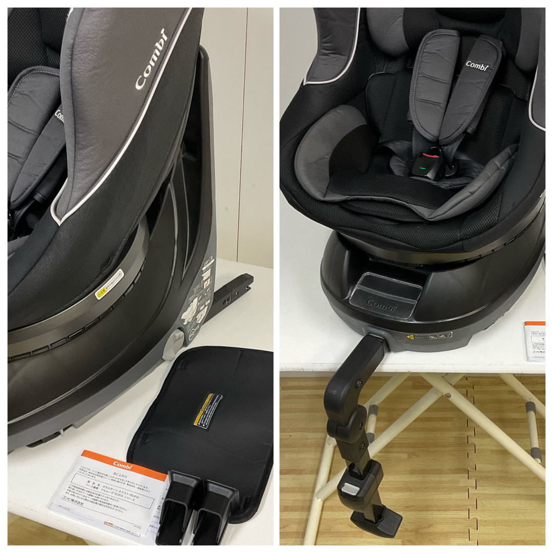 綺麗！コンビ ネセルターン ネクスト ISOFIX グレーブラック 新生児