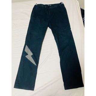 undercover アンダーカバー パンツ ドクロ柄 深緑色 メンズ パンツ