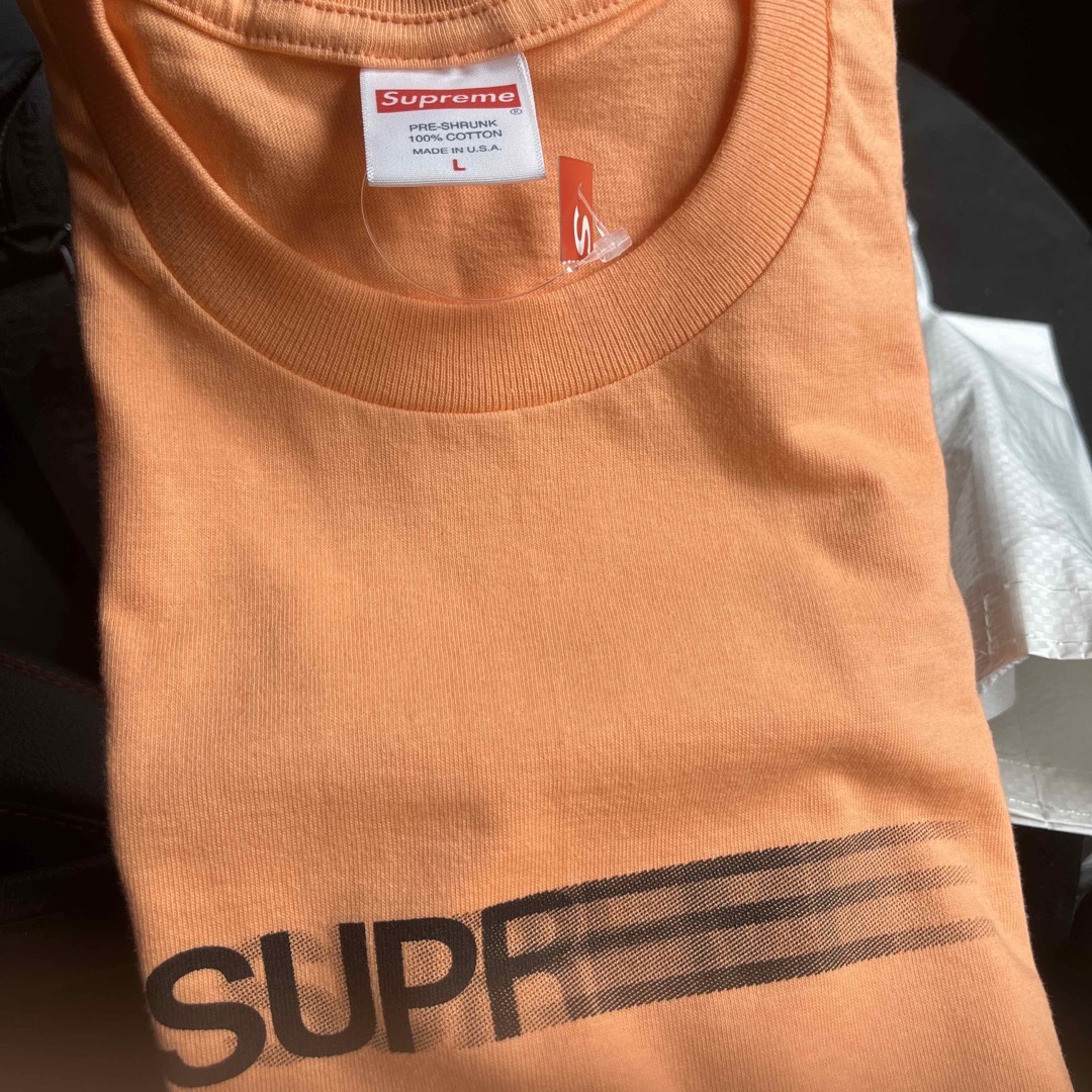 Supreme Motion Logo Tee "Peach"シュプリーム