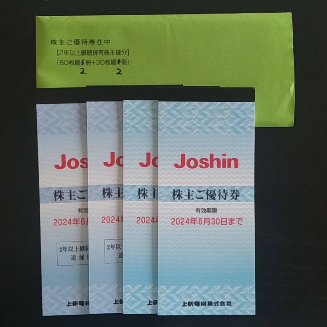 Joshin上新電機 株主優待 36,000円分