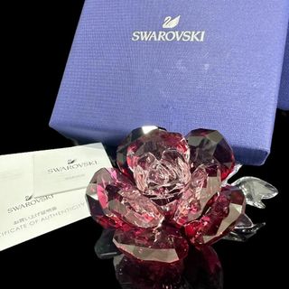 SWAROVSKI - ☆希少☆スワロフスキー ピオニー 花 置物 インテリア