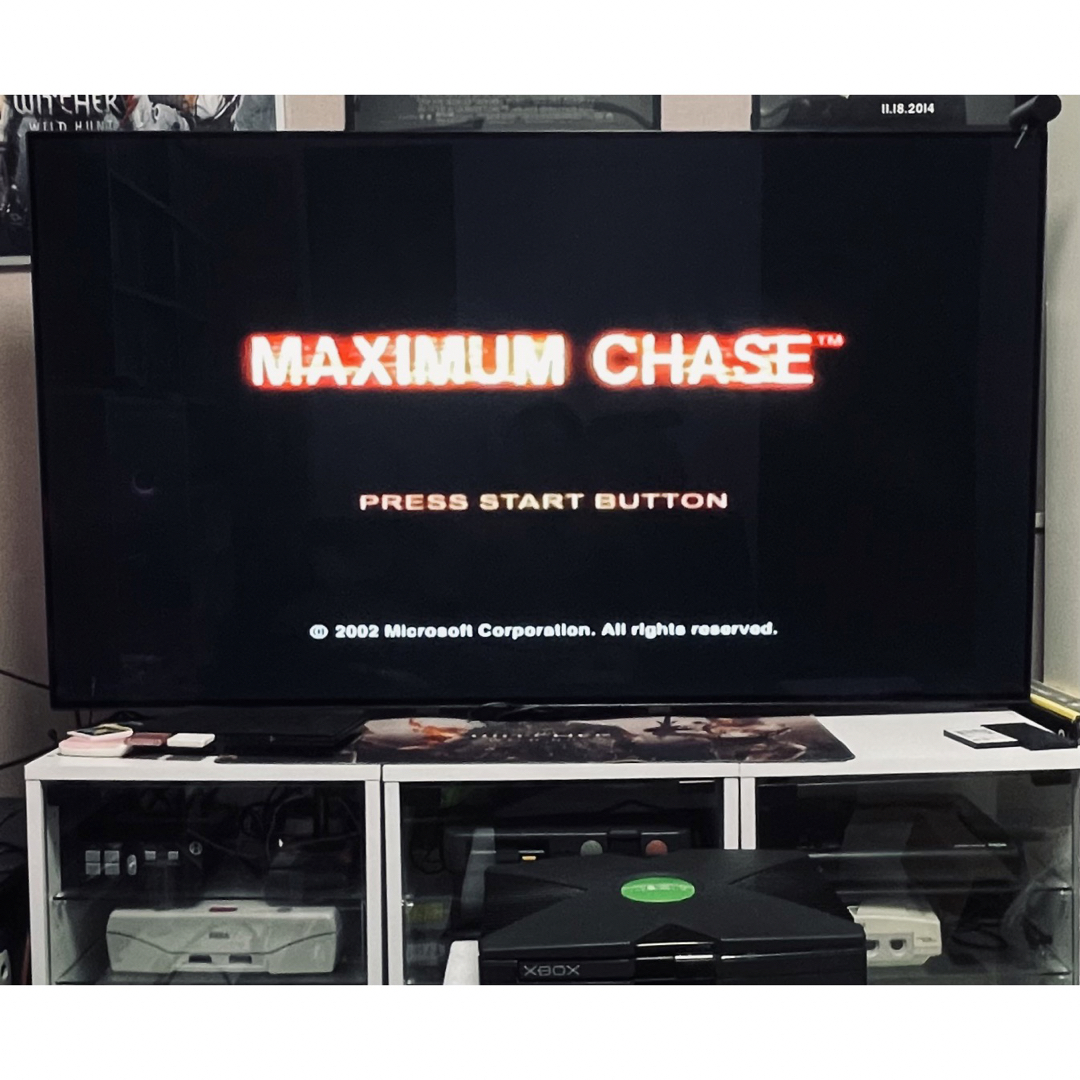Xbox(エックスボックス)のマキシマムチェイス +  パーフェクトガイド [XB] エンタメ/ホビーのゲームソフト/ゲーム機本体(家庭用ゲームソフト)の商品写真