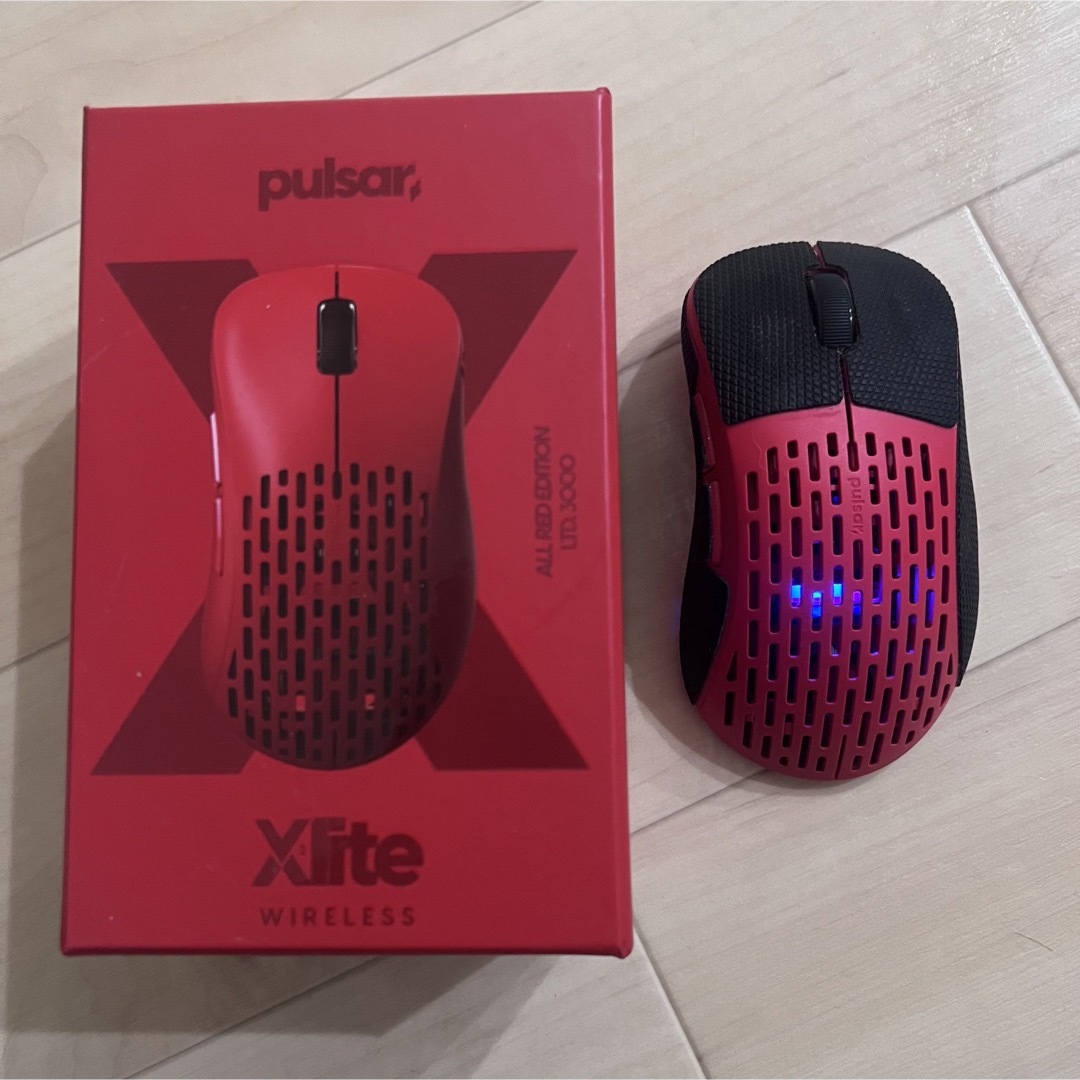 pulsar Xlite X2 wireless red edition